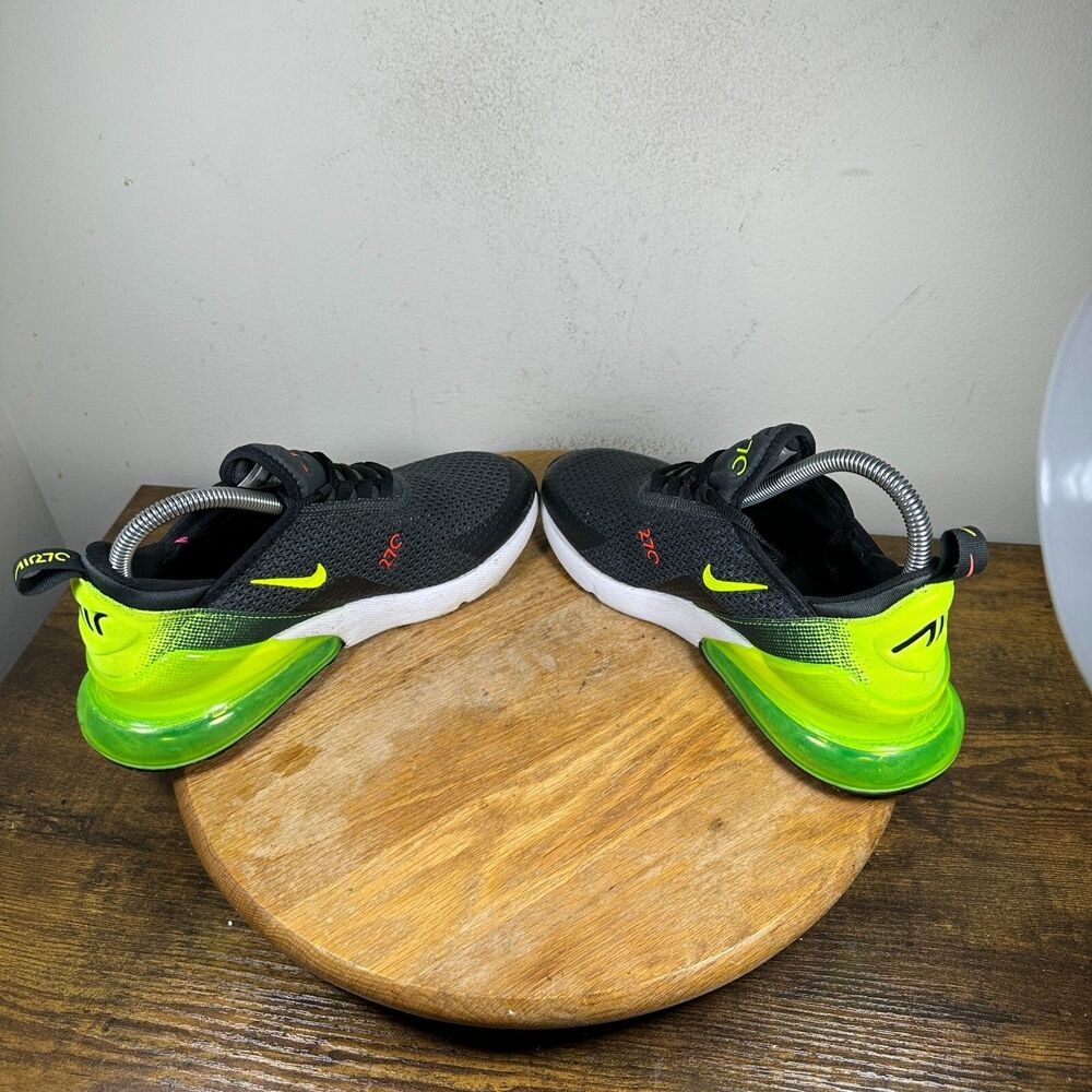 Nike Air Max 270 Retro Future Black Volt Green Women's Size 7 Shoe AV5141-001 - Picture 5 of 9